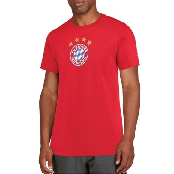 Men’s Adidas FC Bayern Munchen T-Shirt - Picture 1 of 4